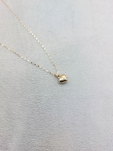 پلاک طلا قلب دامله زنانه – وزن ۶۳۰ سوت – طلای ۱۸ عیار